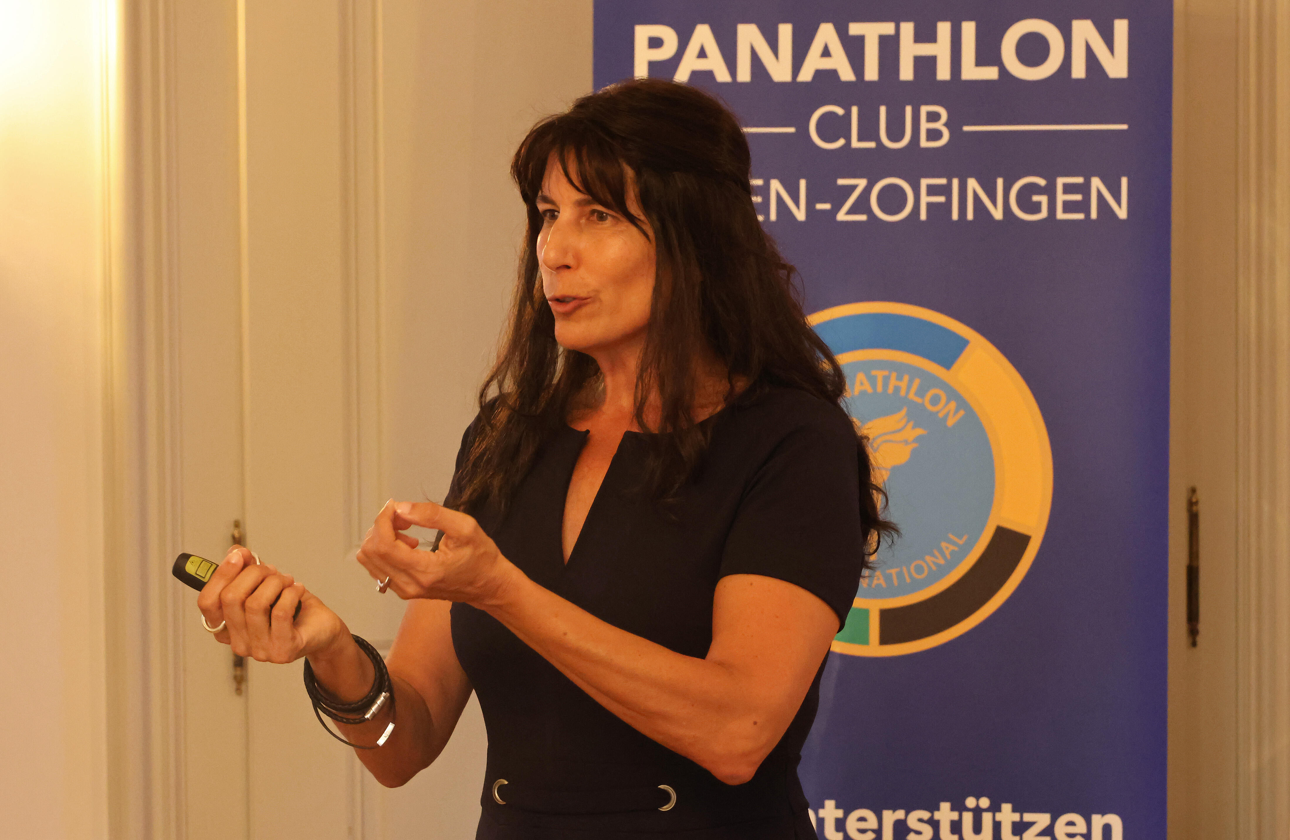 Engagiert und deutlich: Janine Geigele wusste das Publikum mit ihrem Vortrag zu packen.